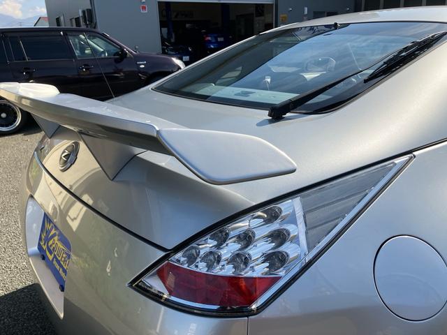 フェアレディZ バージョンST 純正ナビ不良、スカイライン純正アルミホイール、社外フロントバンパー、リヤスポイラー、社外マフラー(20枚目)