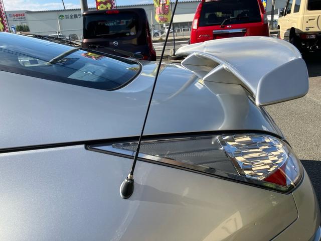 フェアレディZ バージョンST 純正ナビ不良、スカイライン純正アルミホイール、社外フロントバンパー、リヤスポイラー、社外マフラー(23枚目)