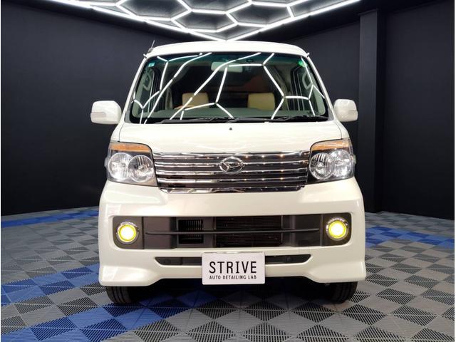 アトレーワゴン カスタムターボＲＳリミテッド　Ｄクラフト楽旅キット　ベットキット　キャンピング　社外ナビ　テレビ　走行中視聴可　バックカメラ　ドラレコ　ＥＴＣ　左パワスラ　ターボ　ＭＯＭＯウッドステアリング　ウッドパネル　ＨＩＤヘッド　ＬＥＤ化（6枚目）