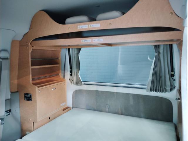 アトレーワゴン カスタムターボＲＳリミテッド　Ｄクラフト楽旅キット　ベットキット　キャンピング　社外ナビ　テレビ　走行中視聴可　バックカメラ　ドラレコ　ＥＴＣ　左パワスラ　ターボ　ＭＯＭＯウッドステアリング　ウッドパネル　ＨＩＤヘッド　ＬＥＤ化（34枚目）