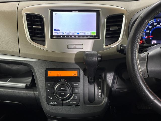 ワゴンR FXリミテッド 社外ナビ ワンセグTV Bluetooth プッシュスタート 純正アルミホイール アイドリングストップ ベンチシート ウィンカーミラー スペアキー(2枚目)