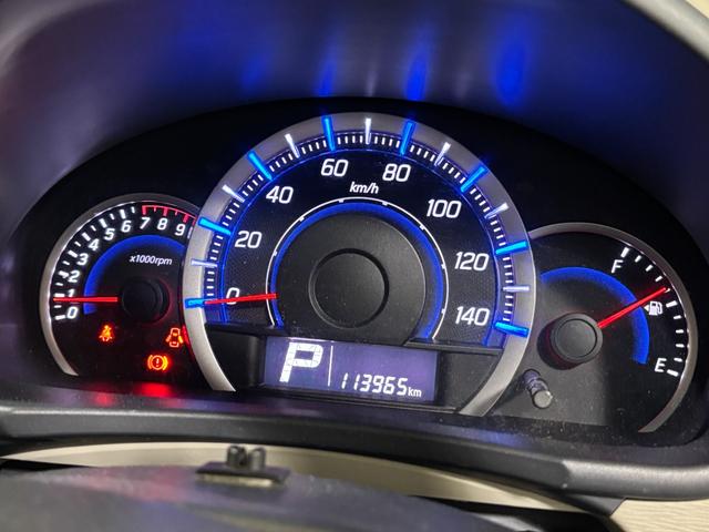 ワゴンR FXリミテッド 社外ナビ ワンセグTV Bluetooth プッシュスタート 純正アルミホイール アイドリングストップ ベンチシート ウィンカーミラー スペアキー(18枚目)