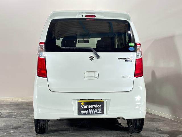 ワゴンR FXリミテッド 社外ナビ ワンセグTV Bluetooth プッシュスタート 純正アルミホイール アイドリングストップ ベンチシート ウィンカーミラー スペアキー(34枚目)