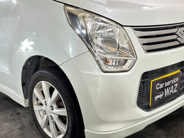 ワゴンR FXリミテッド 社外ナビ ワンセグTV Bluetooth プッシュスタート 純正アルミホイール アイドリングストップ ベンチシート ウィンカーミラー スペアキー(37枚目)