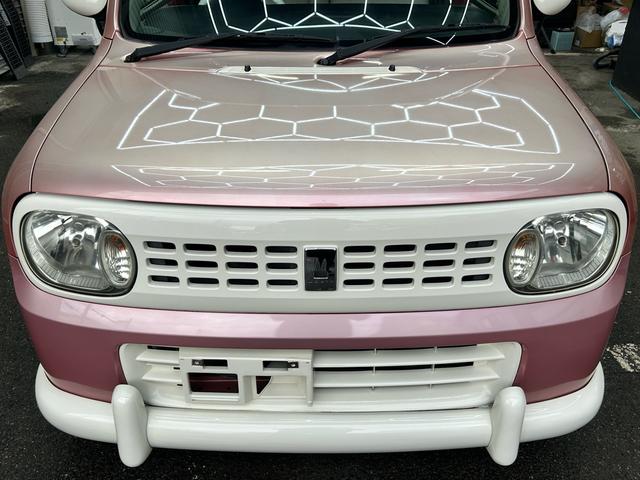 アルトラパン G フルエアアロ ルーフキャリア フルセグナビBluetoothバックカメラ スマートキー ETC シートカバー 24カ月点検整備 HID セラミックコーティング施工 内装クリーニング 修復歴なし(29枚目)