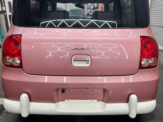 アルトラパン G フルエアアロ ルーフキャリア フルセグナビBluetoothバックカメラ スマートキー ETC シートカバー 24カ月点検整備 HID セラミックコーティング施工 内装クリーニング 修復歴なし(33枚目)