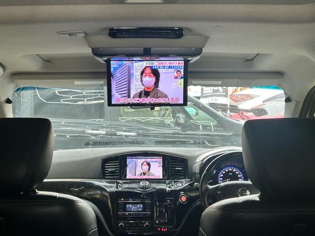 エルグランド ライダー　ブラックライン　黒本革シート　インパルエアロインパルマフラー　Ｗサンルーフ　黒革シート　オーテック　ニスモ１８インチアルミ　ダクトボンネット　フルセグナビＢｌｕｅｔｏｏｔｈバックカメラ　２４カ月点検整備セラミックコーティング施工（53枚目）