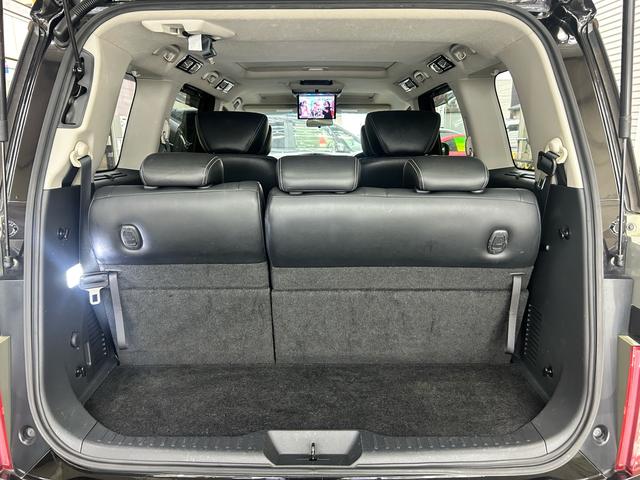 エルグランド ライダー　ブラックライン　黒本革シート　インパルエアロインパルマフラー　Ｗサンルーフ　黒革シート　オーテック　ニスモ１８インチアルミ　ダクトボンネット　フルセグナビＢｌｕｅｔｏｏｔｈバックカメラ　２４カ月点検整備セラミックコーティング施工（71枚目）