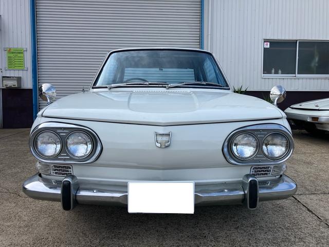 コンテッサ 1300 クーペ 社外アルミ 走行24683Km 8トラ 社外ラジオ 車検整備付 4速ミッション ホワイト PD300(4枚目)