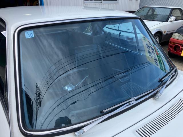 コンテッサ 1300 クーペ 社外アルミ 走行24683Km 8トラ 社外ラジオ 車検整備付 4速ミッション ホワイト PD300(43枚目)