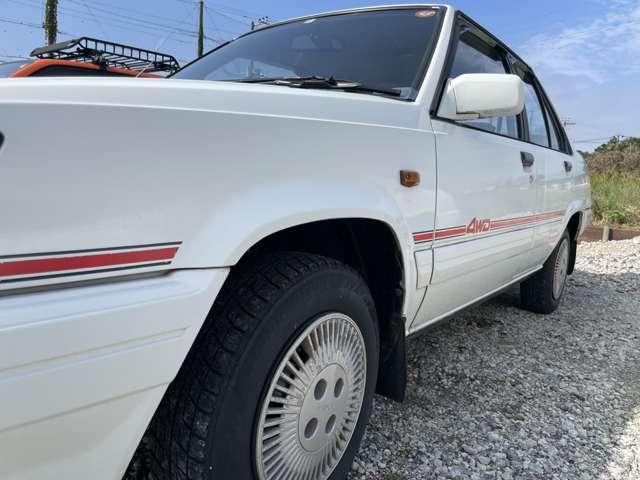 ターセル セダン 4WD パワステ エアコン(4枚目)