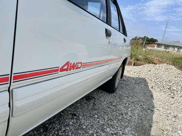 ターセル セダン 4WD パワステ エアコン(5枚目)