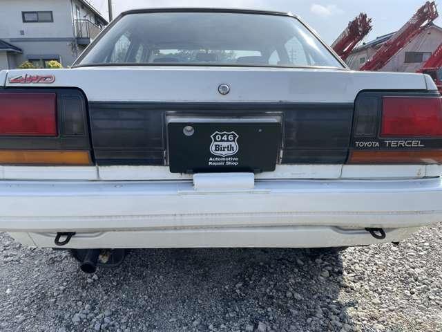 ターセル セダン 4WD パワステ エアコン(10枚目)