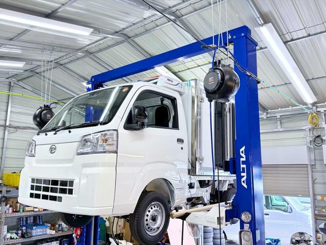 キャリイトラック ＫＣスペシャル　スズキ　冷凍車　冷蔵車　軽冷凍冷蔵車　架装済み　－２５℃対応　レフテック製冷凍機　Ｃ＆Ｈ社製コンテナ　２コンプレッサー　２ＷＤ　ＭＴ　観音開き　ＥＴＣ付き（40枚目）