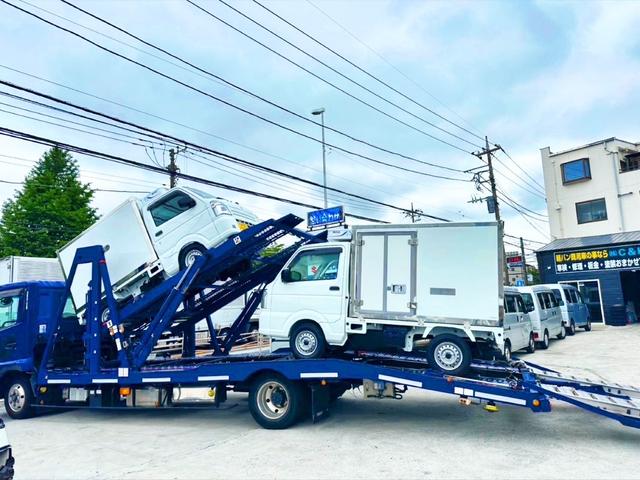 ＮＴ１００クリッパートラック 　ニッサン　冷凍車　冷蔵車　軽冷凍冷蔵車　架装済み　－２５℃対応　サーマルマスター冷凍機　Ｃ＆Ｈ社製コンテナ　４ＷＤ　ＡＴ　観音開き　軽トラック　自社開発コンテナ　シルバー塗替え（29枚目）