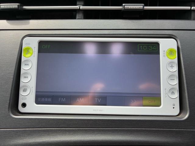 プリウス S フルセグ地デジ Bモニタ- ETC装備 アイドリングストップ搭載 格納ミラー AUTOライト AUTOエアコン サイドエアバッグ パワーステアリング パワーウィンドウ 横スベリ防止 エアB ナビTV(61枚目)