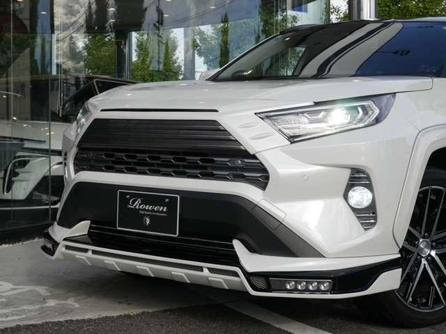 ＲＡＶ４ 　Ｒｏｗｅｎエアロ　Ｒｏｗｅｎ２０　ＡＷ　禁煙　パノラマルーフ　ＴＲＤオーバーフェンダー　社外リアウイング　寒冷地仕様　純正９型ＳＤナビ　ドラレコ　ＬＥＤルームランプ　シートヒーター追加カスタムオーダー（5枚目）