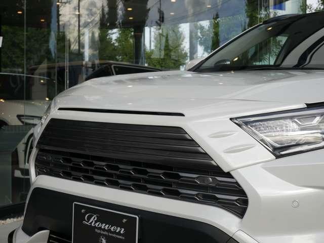 ＲＡＶ４ 　Ｒｏｗｅｎエアロ　Ｒｏｗｅｎ２０　ＡＷ　禁煙　パノラマルーフ　ＴＲＤオーバーフェンダー　社外リアウイング　寒冷地仕様　純正９型ＳＤナビ　ドラレコ　ＬＥＤルームランプ　シートヒーター追加カスタムオーダー（7枚目）