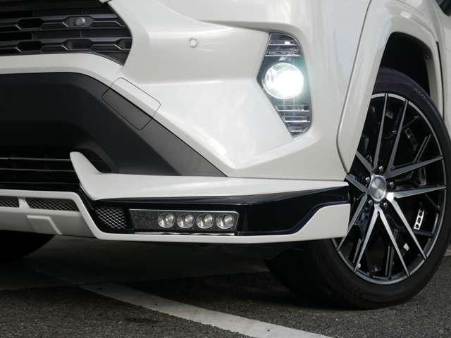 ＲＡＶ４ 　Ｒｏｗｅｎエアロ　Ｒｏｗｅｎ２０　ＡＷ　禁煙　パノラマルーフ　ＴＲＤオーバーフェンダー　社外リアウイング　寒冷地仕様　純正９型ＳＤナビ　ドラレコ　ＬＥＤルームランプ　シートヒーター追加カスタムオーダー（8枚目）