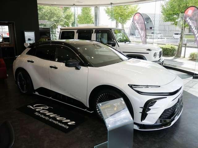 クラウンスポーツ ２．５　Ｚ　Ｅ－Ｆｏｕｒ　新品Ｒｏｗｅｎフルエアロ　新品ＷＯＲＫ　ＥＭＩＴＺ　ＳＴＲＡＨＬ２１ＡＷ　新品タイヤ　新品ＲＳＲ車高調　パノラマルーフ　本革サンドブラウン　デジタルインナーミラー　禁煙　追加カスタムオーダー可（3枚目）