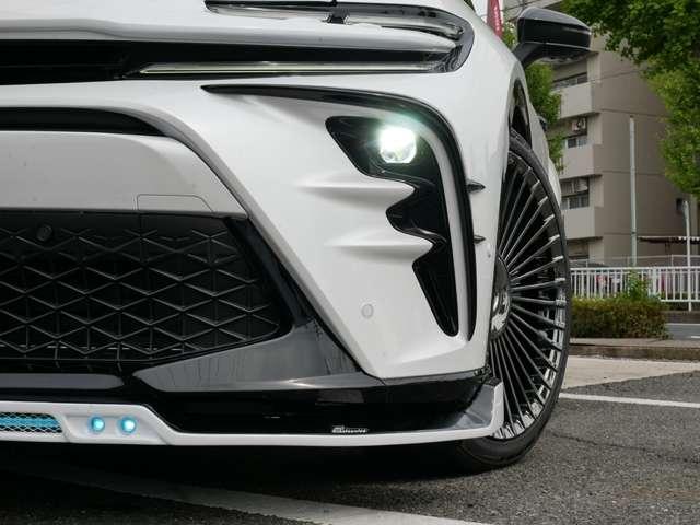 クラウンスポーツ ２．５　Ｚ　Ｅ－Ｆｏｕｒ　新品Ｒｏｗｅｎフルエアロ　新品ＷＯＲＫ　ＥＭＩＴＺ　ＳＴＲＡＨＬ２１ＡＷ　新品タイヤ　新品ＲＳＲ車高調　パノラマルーフ　本革サンドブラウン　デジタルインナーミラー　禁煙　追加カスタムオーダー可（12枚目）
