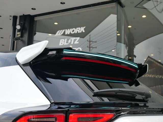 クラウンスポーツ ２．５　Ｚ　Ｅ－Ｆｏｕｒ　新品Ｒｏｗｅｎフルエアロ　新品ＷＯＲＫ　ＥＭＩＴＺ　ＳＴＲＡＨＬ２１ＡＷ　新品タイヤ　新品ＲＳＲ車高調　パノラマルーフ　本革サンドブラウン　デジタルインナーミラー　禁煙　追加カスタムオーダー可（21枚目）