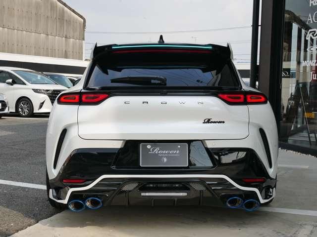 クラウンスポーツ ２．５　Ｚ　Ｅ－Ｆｏｕｒ　新品Ｒｏｗｅｎフルエアロ　新品ＷＯＲＫ　ＥＭＩＴＺ　ＳＴＲＡＨＬ２１ＡＷ　新品タイヤ　新品ＲＳＲ車高調　パノラマルーフ　本革サンドブラウン　デジタルインナーミラー　禁煙　追加カスタムオーダー可（24枚目）