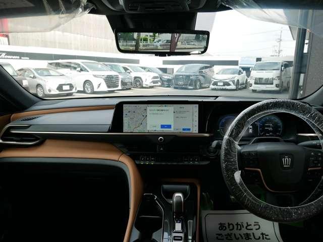 クラウンスポーツ ２．５　Ｚ　Ｅ－Ｆｏｕｒ　新品Ｒｏｗｅｎフルエアロ　新品ＷＯＲＫ　ＥＭＩＴＺ　ＳＴＲＡＨＬ２１ＡＷ　新品タイヤ　新品ＲＳＲ車高調　パノラマルーフ　本革サンドブラウン　デジタルインナーミラー　禁煙　追加カスタムオーダー可（36枚目）