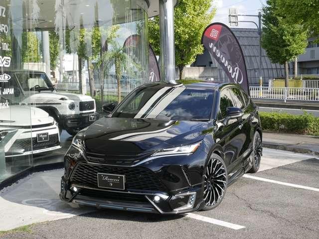 ハリアー Ｚ　ＪＢＬ　Ｐｒｅｍｉｕｍ　Ｓｏｕｎｄ　Ｄインナーミラー　新品Ｒｏｗｅｎフルエアロ　新品Ｒｏｗｅｎ新作２１ＡＷ　新品ＢＬＩＴＺ車高調　新品４本出しマフラー　新品ＰＨＥＶグリル　ＰＨＥＶリアバンパー　ヴァレ（4枚目）