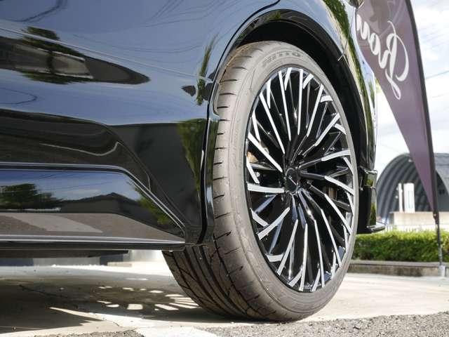 ハリアー Ｚ　ＪＢＬ　Ｐｒｅｍｉｕｍ　Ｓｏｕｎｄ　Ｄインナーミラー　新品Ｒｏｗｅｎフルエアロ　新品Ｒｏｗｅｎ新作２１ＡＷ　新品ＢＬＩＴＺ車高調　新品４本出しマフラー　新品ＰＨＥＶグリル　ＰＨＥＶリアバンパー　ヴァレ（21枚目）