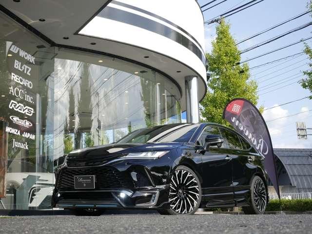 ハリアー Ｚ　ＪＢＬ　Ｐｒｅｍｉｕｍ　Ｓｏｕｎｄ　Ｄインナーミラー　新品Ｒｏｗｅｎフルエアロ　新品Ｒｏｗｅｎ新作２１ＡＷ　新品ＢＬＩＴＺ車高調　新品４本出しマフラー　新品ＰＨＥＶグリル　ＰＨＥＶリアバンパー　ヴァレ（25枚目）