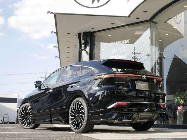 ハリアー Ｚ　ＪＢＬ　Ｐｒｅｍｉｕｍ　Ｓｏｕｎｄ　Ｄインナーミラー　新品Ｒｏｗｅｎフルエアロ　新品Ｒｏｗｅｎ新作２１ＡＷ　新品ＢＬＩＴＺ車高調　新品４本出しマフラー　新品ＰＨＥＶグリル　ＰＨＥＶリアバンパー　ヴァレ（55枚目）