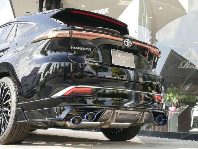 ハリアー Ｚ　ＪＢＬ　Ｐｒｅｍｉｕｍ　Ｓｏｕｎｄ　Ｄインナーミラー　新品Ｒｏｗｅｎフルエアロ　新品Ｒｏｗｅｎ新作２１ＡＷ　新品ＢＬＩＴＺ車高調　新品４本出しマフラー　新品ＰＨＥＶグリル　ＰＨＥＶリアバンパー　ヴァレ（58枚目）