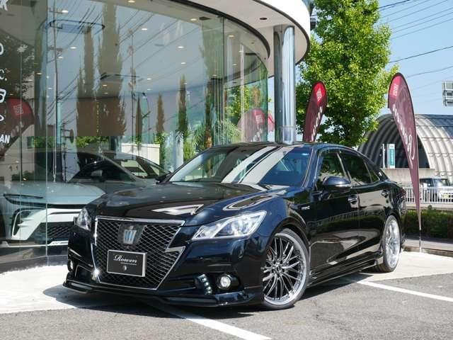 クラウンハイブリッド ハイブリッド　２．５　Ｇ　新品Ｒｏｗｅｎフルエアロ　新品ＢＬＩＴＺ車高調　新品２０インチＡＷ　パノラミックモニター　革シート　シートヒーター　レーダークルーズ　追加カスタムオーダー可（42枚目）