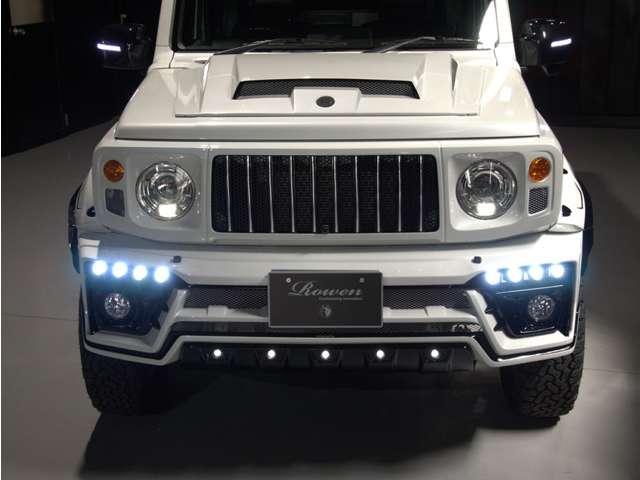 ジムニーシエラ ＪＣ　Ｒｏｗｅｎボディキット　Ｒｏｗｅｎ３本出しマフラー　１ｉｎｃｈリフトＵＰ　ＷＯＲＫ１６ｉｎＡＷ　ＡＴタイヤ　ＬＥＤテール　追加カスタムオーダー対応（6枚目）