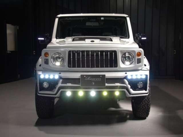 ジムニーシエラ ＪＣ　Ｒｏｗｅｎボディキット　Ｒｏｗｅｎ３本出しマフラー　１ｉｎｃｈリフトＵＰ　ＷＯＲＫ１６ｉｎＡＷ　ＡＴタイヤ　ＬＥＤテール　追加カスタムオーダー対応（7枚目）