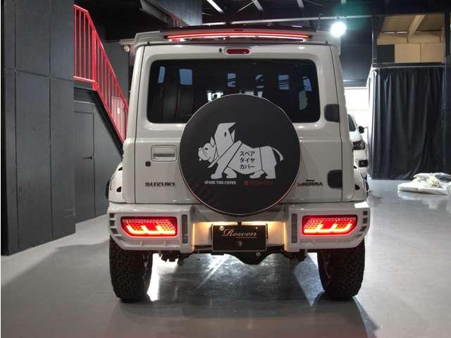 ジムニーシエラ ＪＣ　Ｒｏｗｅｎボディキット　Ｒｏｗｅｎ３本出しマフラー　１ｉｎｃｈリフトＵＰ　ＷＯＲＫ１６ｉｎＡＷ　ＡＴタイヤ　ＬＥＤテール　追加カスタムオーダー対応（8枚目）