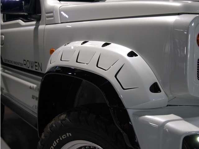 ジムニーシエラ ＪＣ　Ｒｏｗｅｎボディキット　Ｒｏｗｅｎ３本出しマフラー　１ｉｎｃｈリフトＵＰ　ＷＯＲＫ１６ｉｎＡＷ　ＡＴタイヤ　ＬＥＤテール　追加カスタムオーダー対応（13枚目）