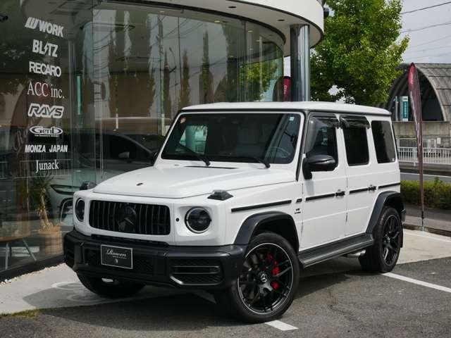 Ｇクラス Ｇ６３　マグノヒーローエディション　左Ｈ１８０台限定車　ＡＭＧナイトパッケージマグノ　ＡＭＧナイトパッケージＩＩ　ＡＭＧ２２インチＡＷ　プラチナホワイトインテリア　チェリーウッドフロア　正規ディーラー車　禁煙　純正ラゲージマット　保証書（4枚目）