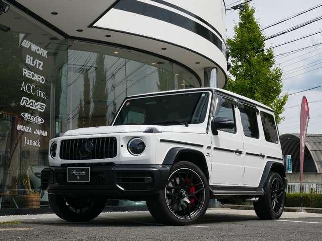 Ｇクラス Ｇ６３　マグノヒーローエディション　左Ｈ１８０台限定車　ＡＭＧナイトパッケージマグノ　ＡＭＧナイトパッケージＩＩ　ＡＭＧ２２インチＡＷ　プラチナホワイトインテリア　チェリーウッドフロア　正規ディーラー車　禁煙　純正ラゲージマット　保証書（9枚目）