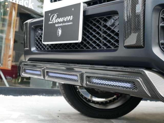 Ｇクラス Ｇ６３　マグノヒーローエディション　１８０台限定車　ＡＭＧナイトパッケージ・マグノ　ナイトパッケージＩＩ　マグノナイトブラックアクセント　カーボンファイバーインテリアトリム　パフォーマンスステアリング　内外装ドライカーボンパーツ装着　Ａ（9枚目）