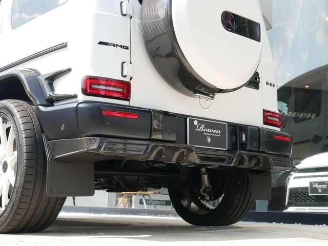 Ｇクラス Ｇ６３　マグノヒーローエディション　１８０台限定車　ＡＭＧナイトパッケージ・マグノ　ナイトパッケージＩＩ　マグノナイトブラックアクセント　カーボンファイバーインテリアトリム　パフォーマンスステアリング　内外装ドライカーボンパーツ装着　Ａ（31枚目）