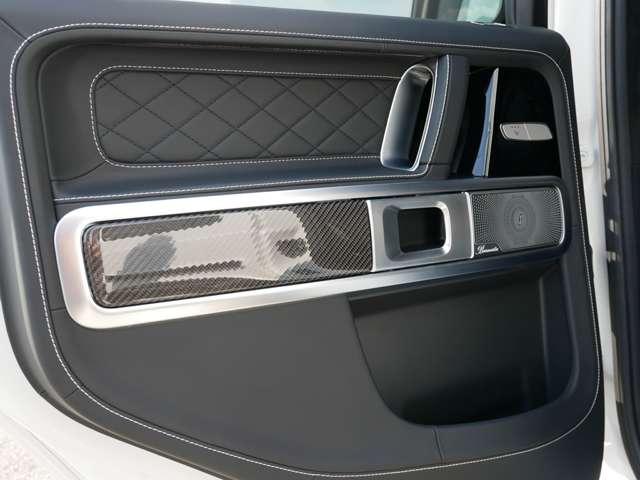 Ｇクラス Ｇ６３　マグノヒーローエディション　１８０台限定車　ＡＭＧナイトパッケージ・マグノ　ナイトパッケージＩＩ　マグノナイトブラックアクセント　カーボンファイバーインテリアトリム　パフォーマンスステアリング　内外装ドライカーボンパーツ装着　Ａ（43枚目）