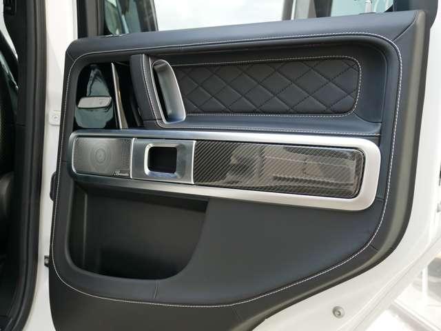 Ｇクラス Ｇ６３　マグノヒーローエディション　１８０台限定車　ＡＭＧナイトパッケージ・マグノ　ナイトパッケージＩＩ　マグノナイトブラックアクセント　カーボンファイバーインテリアトリム　パフォーマンスステアリング　内外装ドライカーボンパーツ装着　Ａ（45枚目）