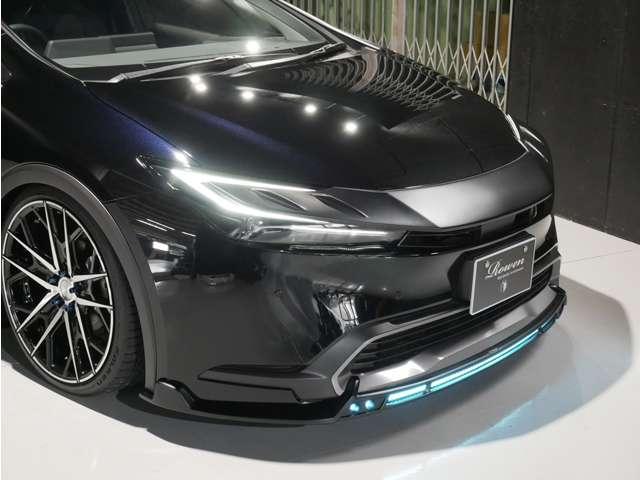 プリウス G Rowen新車コンプリート フルエアロ BLITZ車高調 Rowen20AW 追加カスタムオーダー可(3枚目)