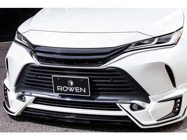 ハリアー G ROWENエアロ 4本出しマフラー 21AW 車高調  Tセーフティ Dオーディオ Bカメラ 追加カスタムオーダー可(3枚目)