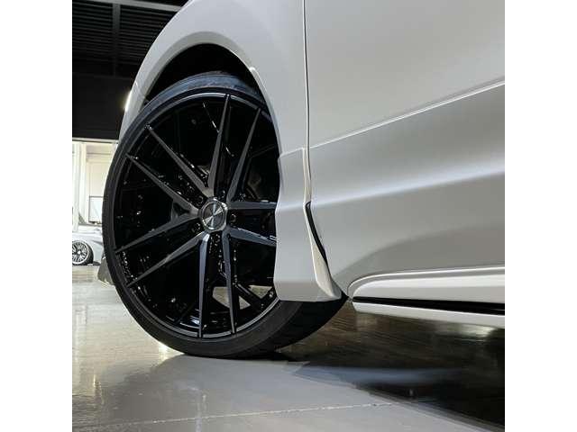 ハリアー G ROWENエアロ 4本出しマフラー 21AW 車高調  Tセーフティ Dオーディオ Bカメラ 追加カスタムオーダー可(9枚目)