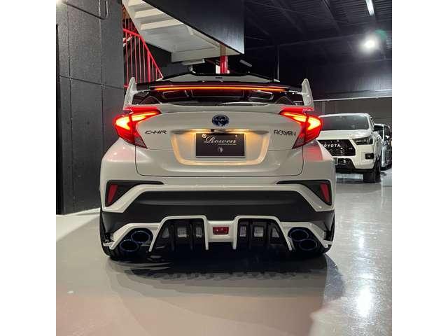 C-HR ハイブリッド 1.8 S ROWENエアロKIT BLITZ車高調 20インチAW 4本出しマフラー オリジナルフロアマット  追加カスタムオーダー可(13枚目)