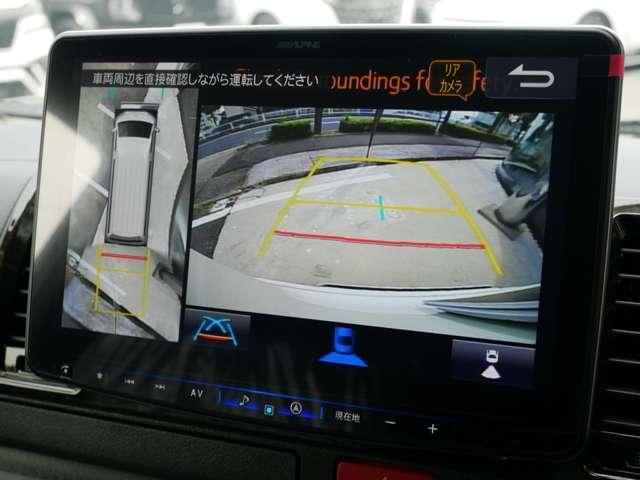 ハイエースバン スーパーGL ダークプライムII ロングボディ ROWENボディKIT 玄武ダウンKIT WORK16AW ファルケンタイヤ 全周囲カメラ Dミラー 全周囲カメラ 追加カスタムオーダー可(32枚目)