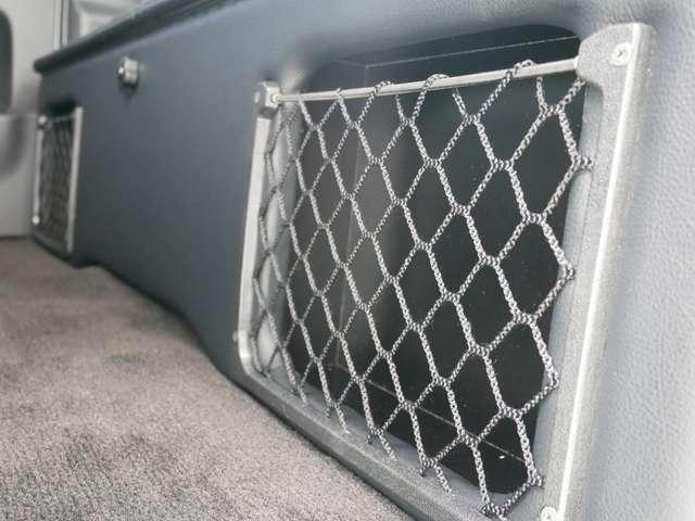 ハイエースバン スーパーGL ダークプライムII ロングボディ ROWENボディKIT 玄武ダウンKIT WORK16AW ファルケンタイヤ 全周囲カメラ Dミラー 全周囲カメラ 追加カスタムオーダー可(36枚目)